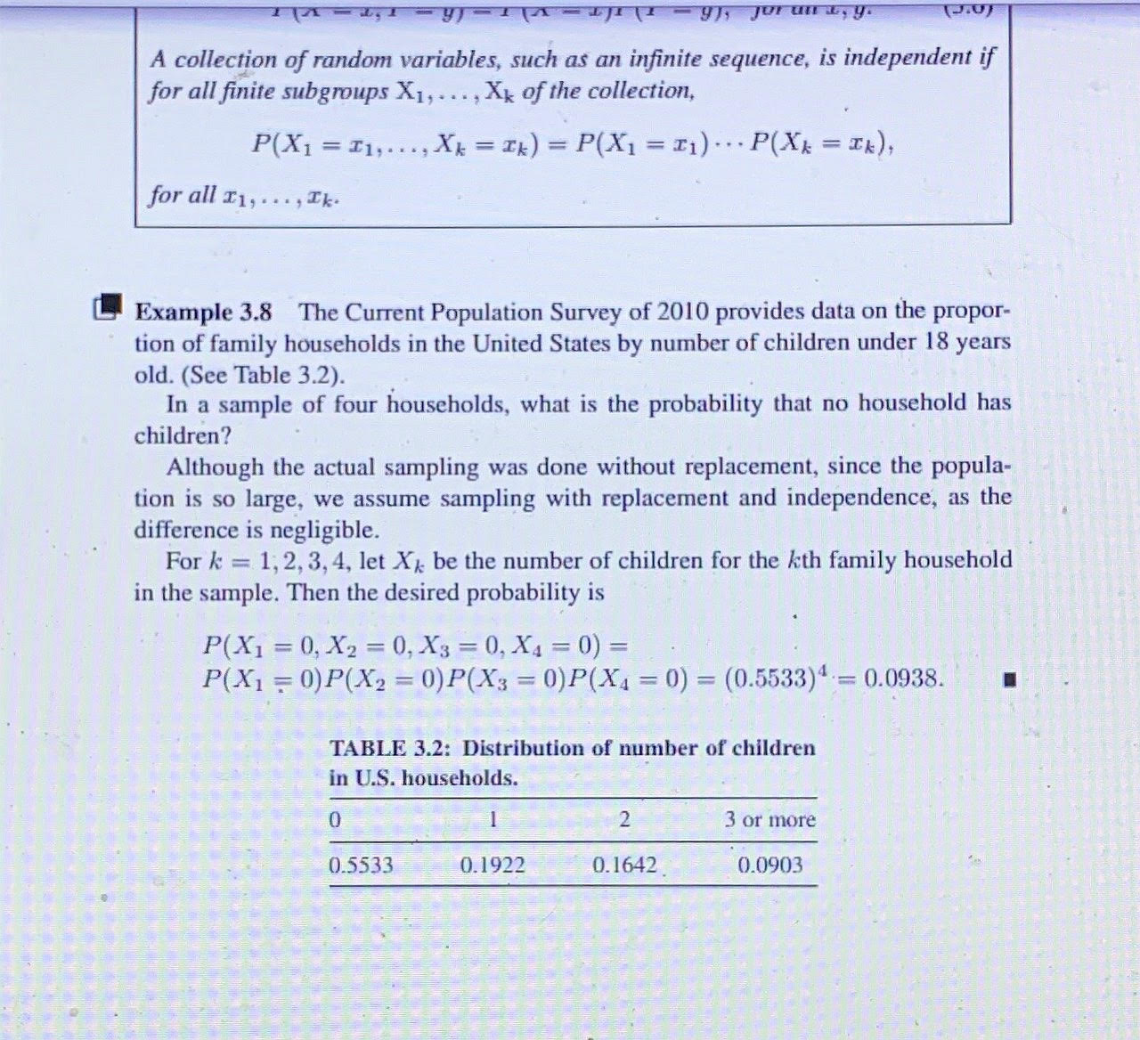 rpois (10000 , 0 . 61).A collection of random variables, such as