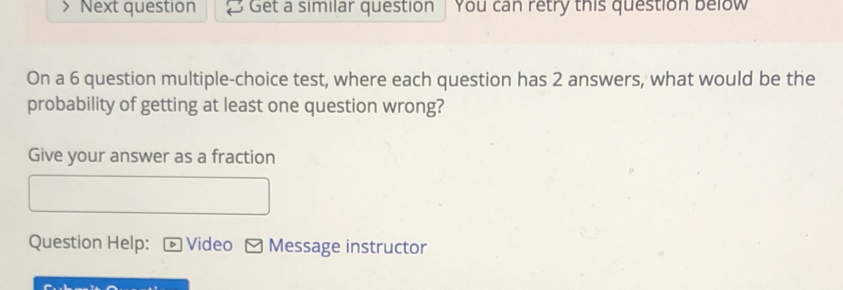 Help please for lesson 5? What would be the probability of getting