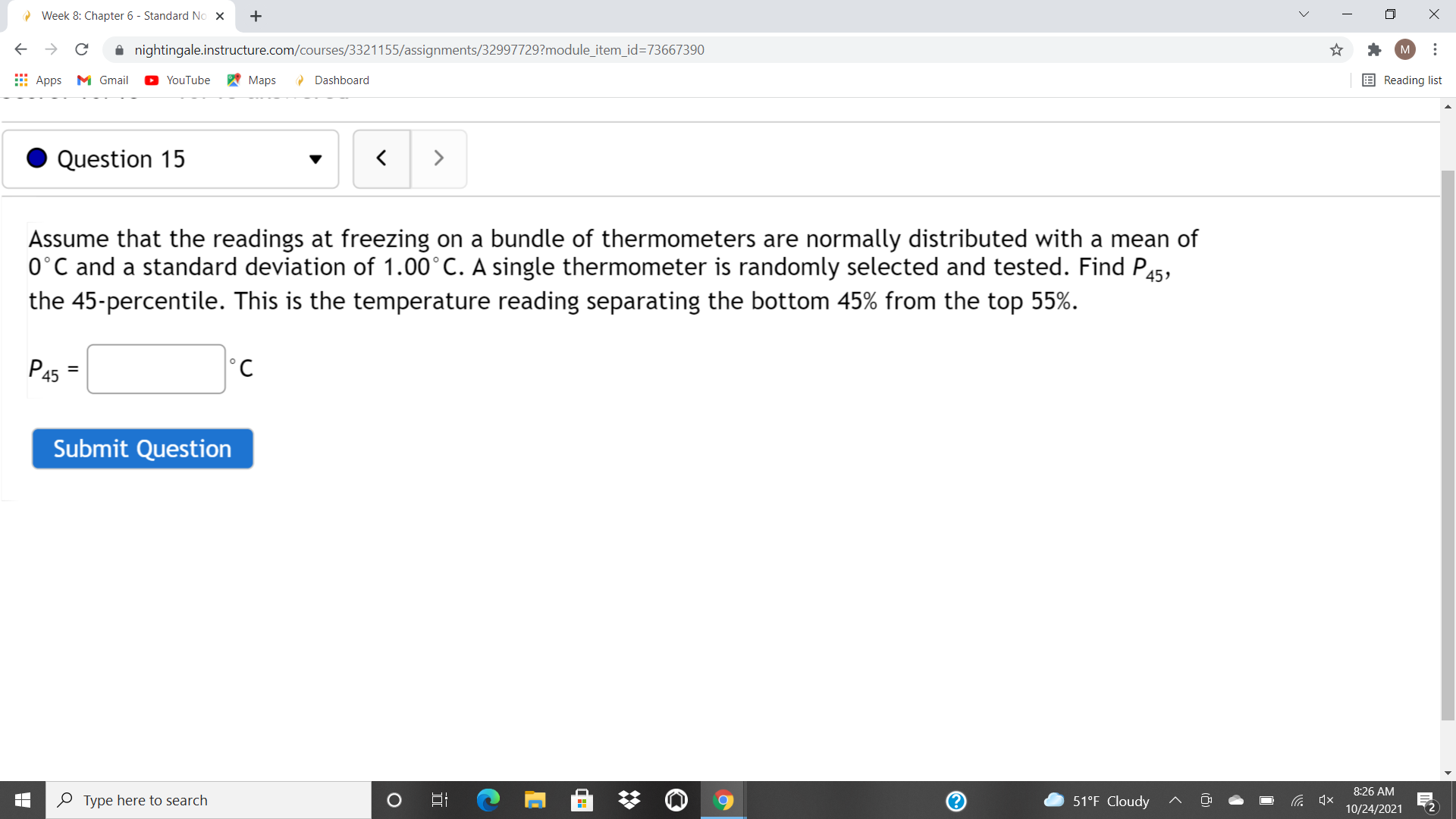  Week 8: Chapter 6 - Standard No x + V X