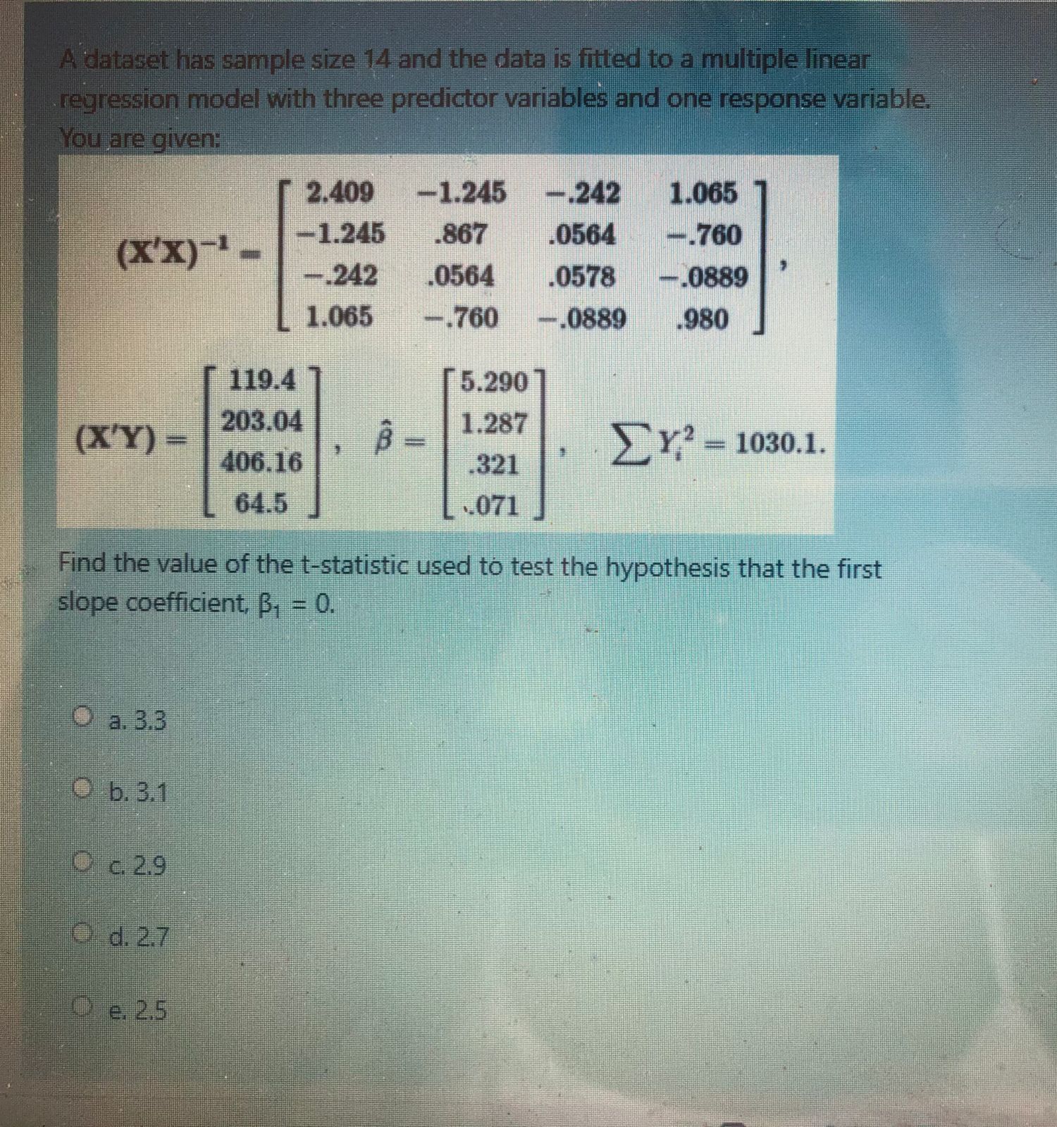 can anyone help with this ... long working not needed A dataset