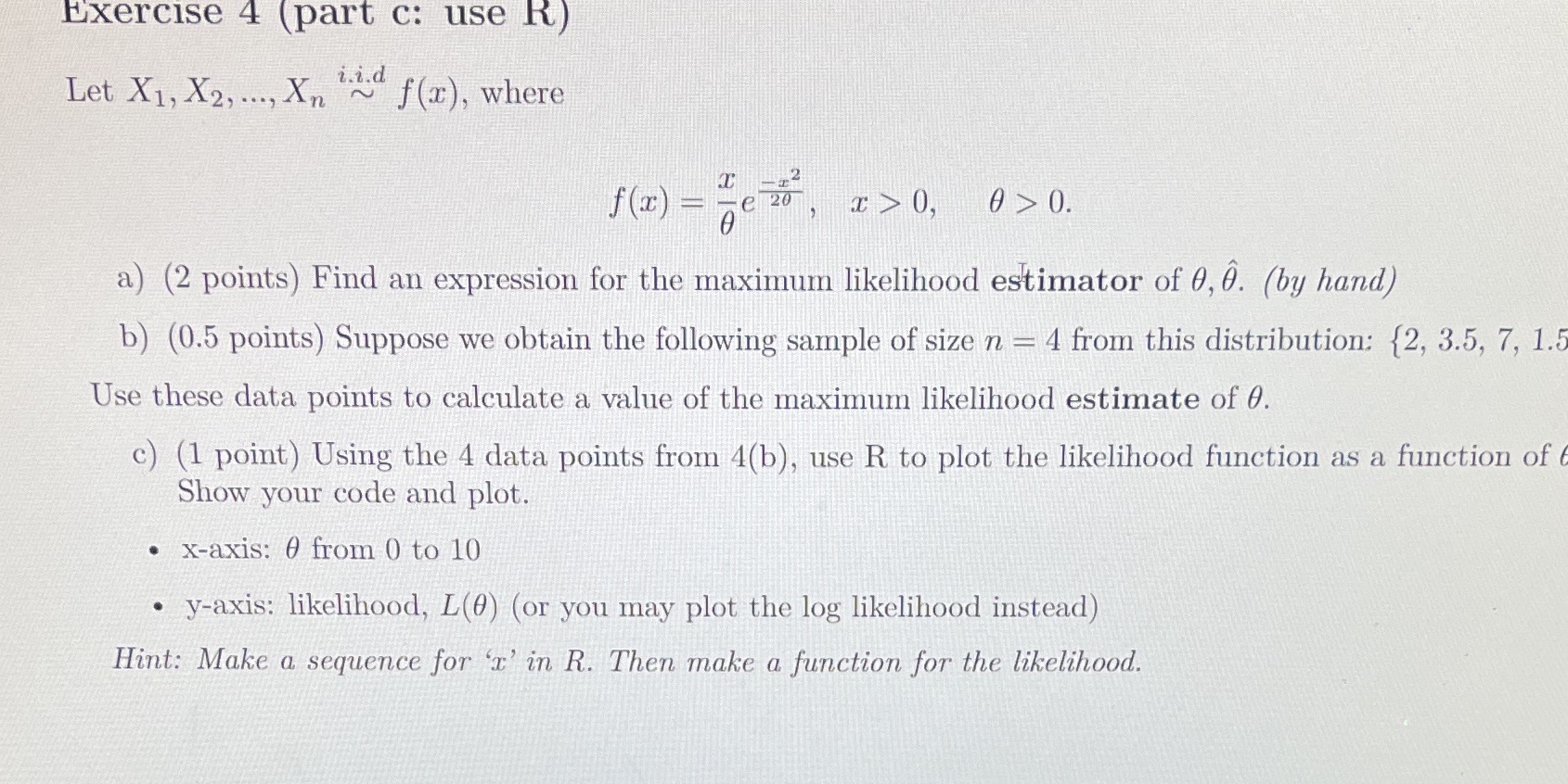 all of question 4, the code is not that important but