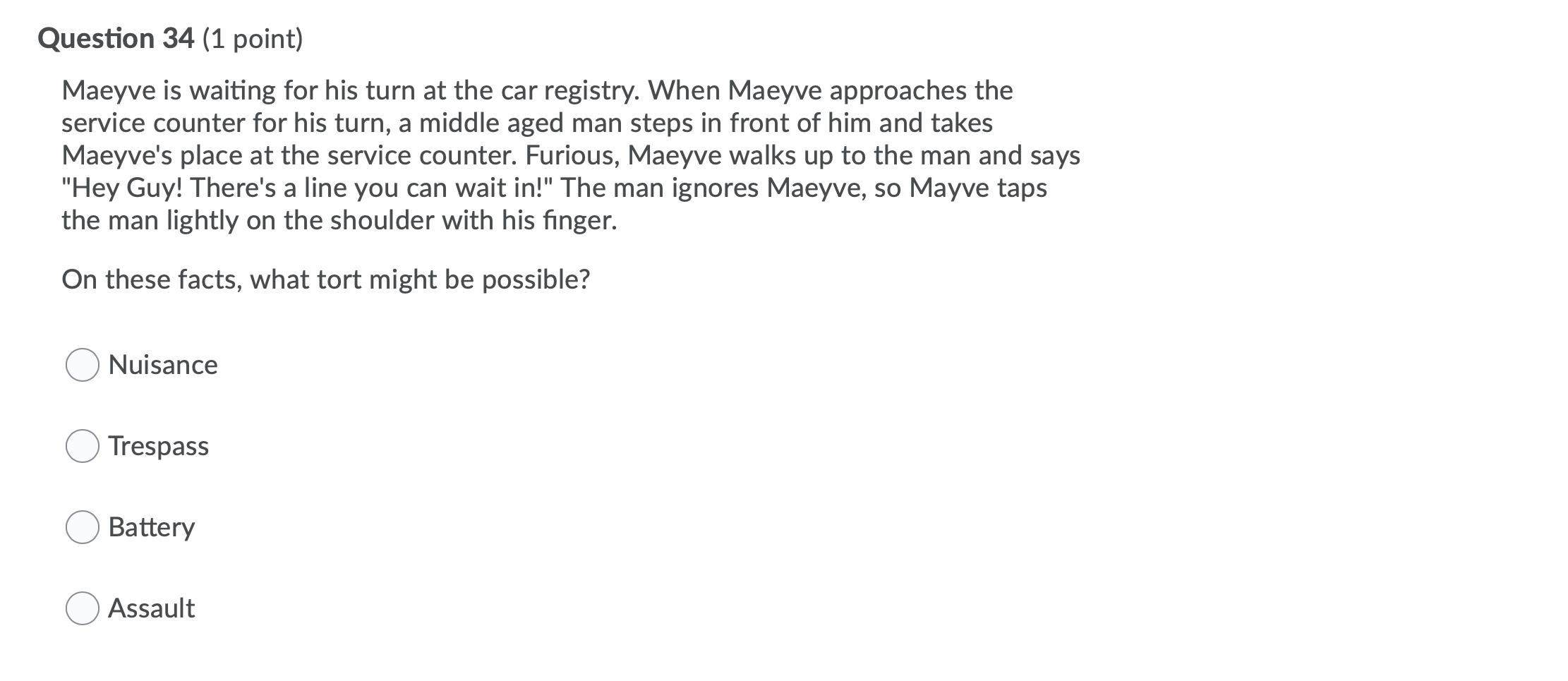 day. In the carpark, he ends up waiting behind Soa's car as