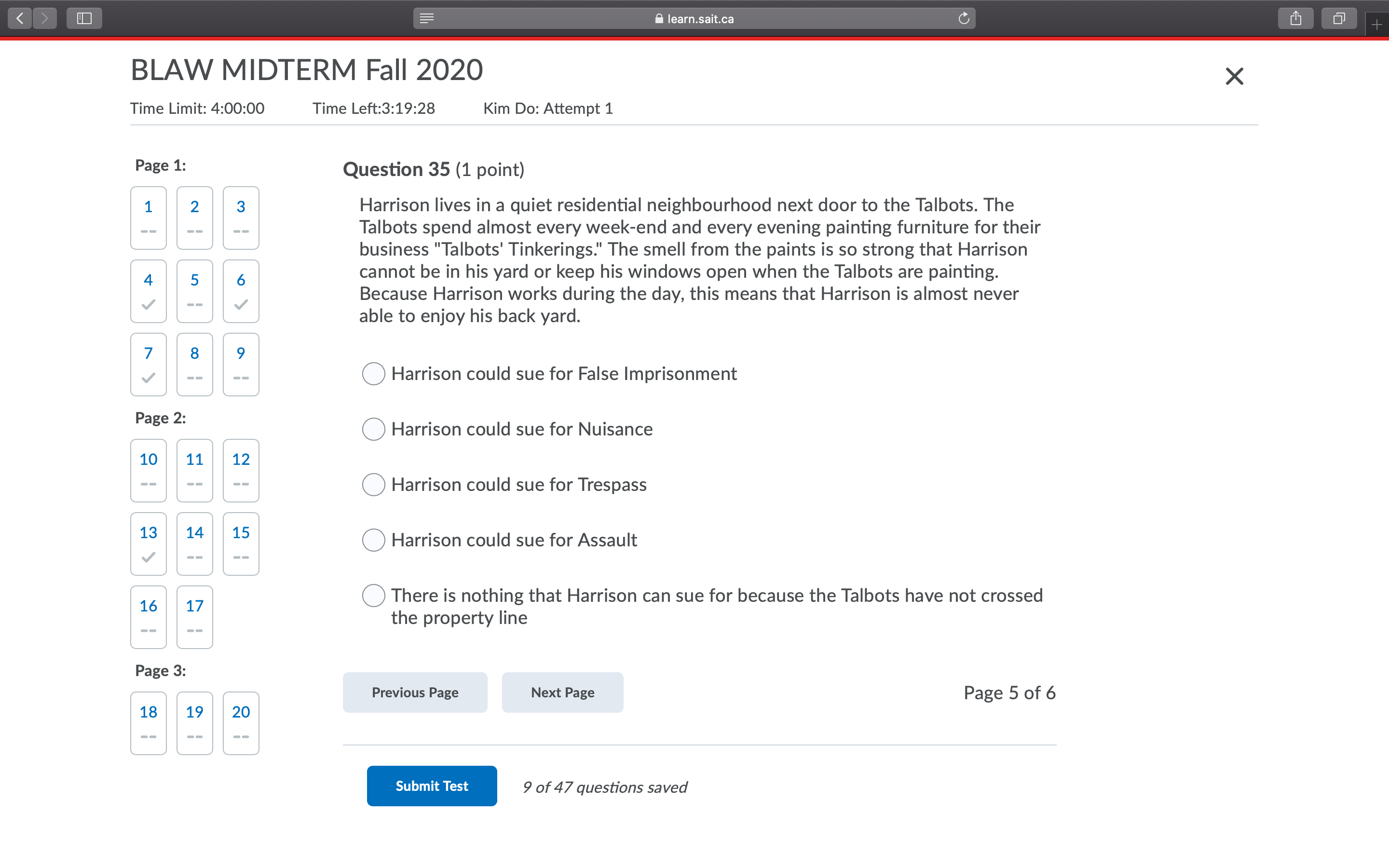 she searches for her parking pass to leave the carpark. After a