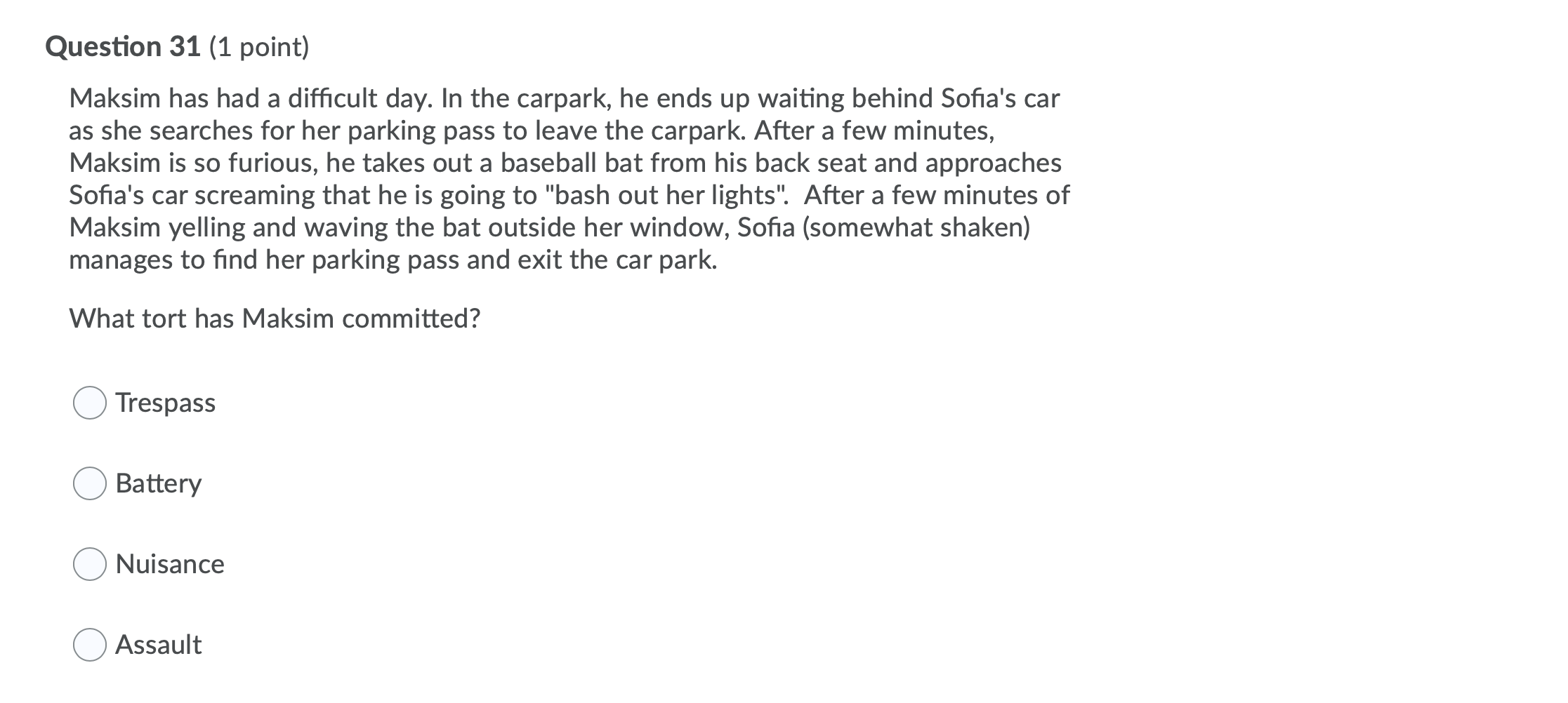 few minutes, Maksim is so furious, he takes out a baseball bat