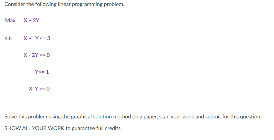 the question 1: The optimal objective function value is l l. The
