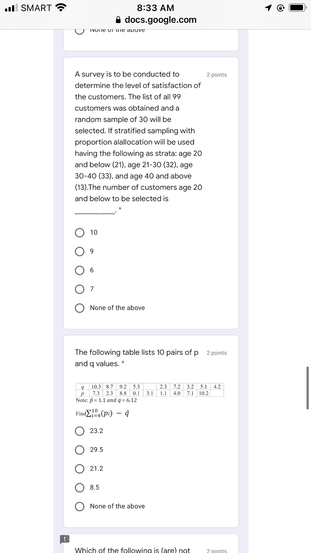 also of interest to know the if 2 points there is an