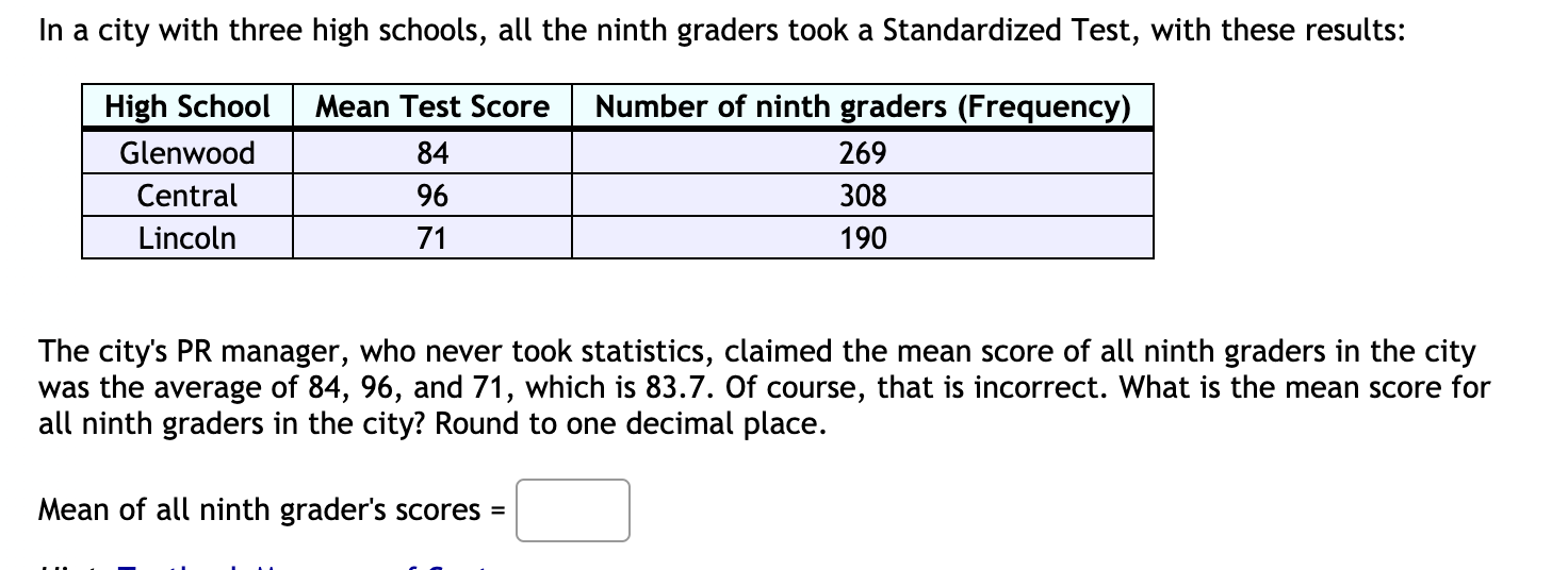 enter an exact answer.) standard deviation (3) = :] (Round to one
