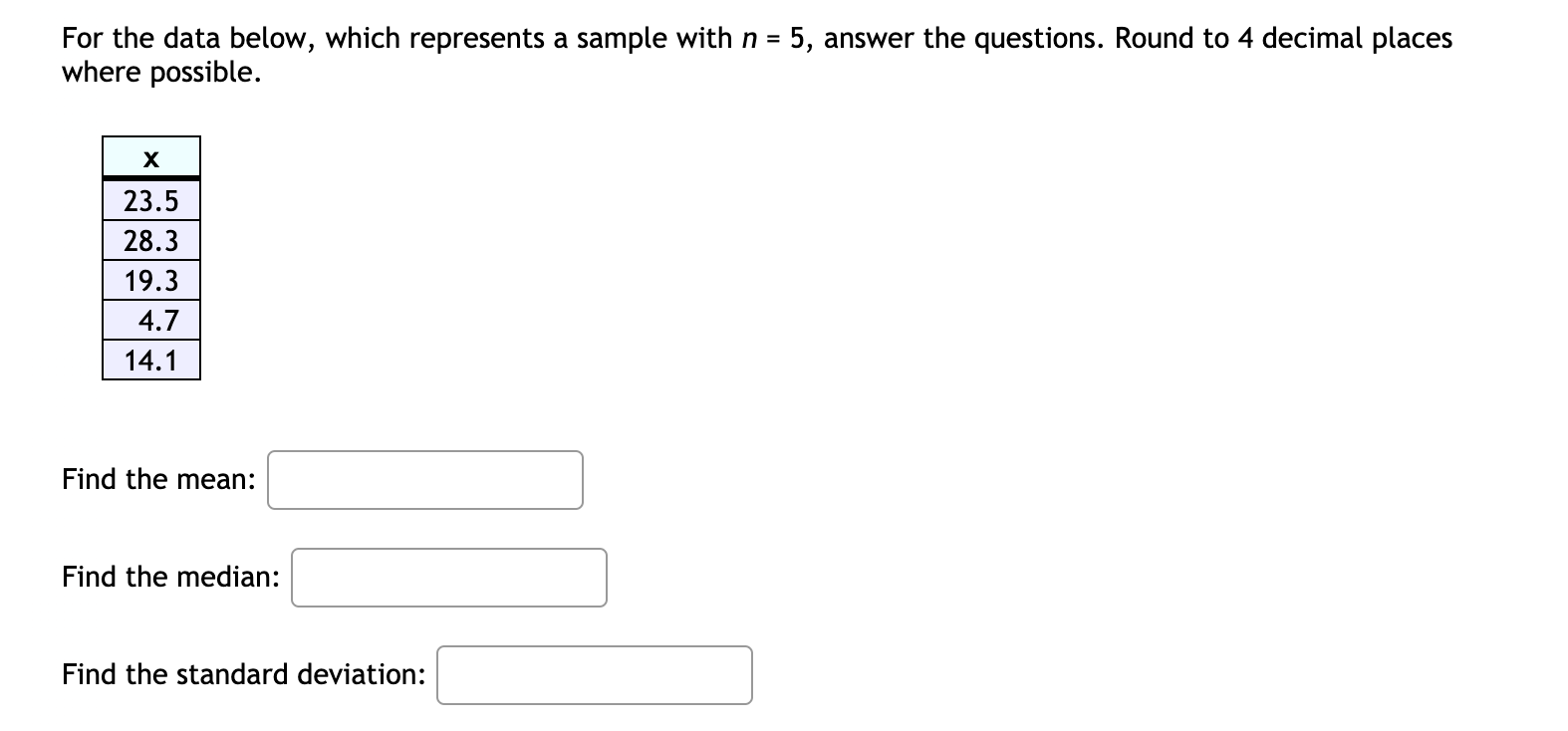 measure of spread is less affected by the addition of the extreme