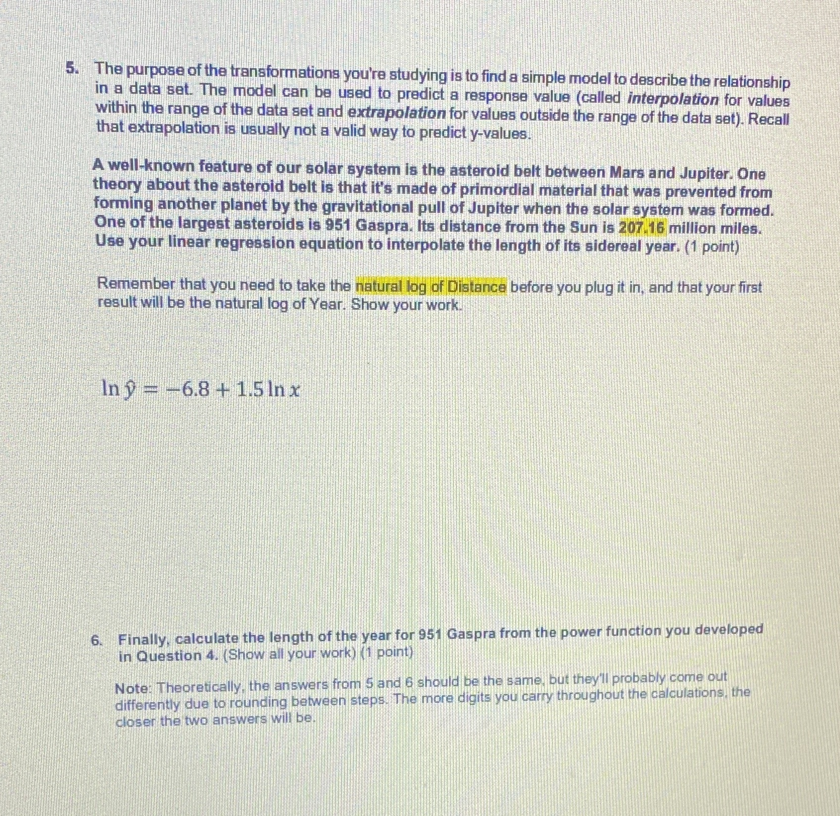 likely to model the data above? (may be more than one) Exponential