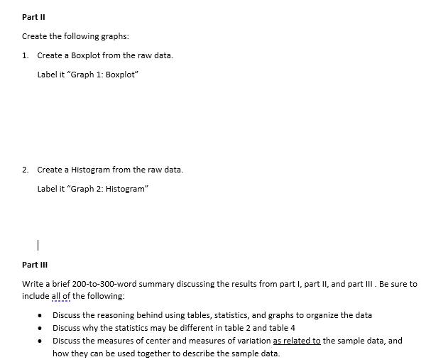 mode, standard deviation, and variance for the frequency distribution. Write your responses,