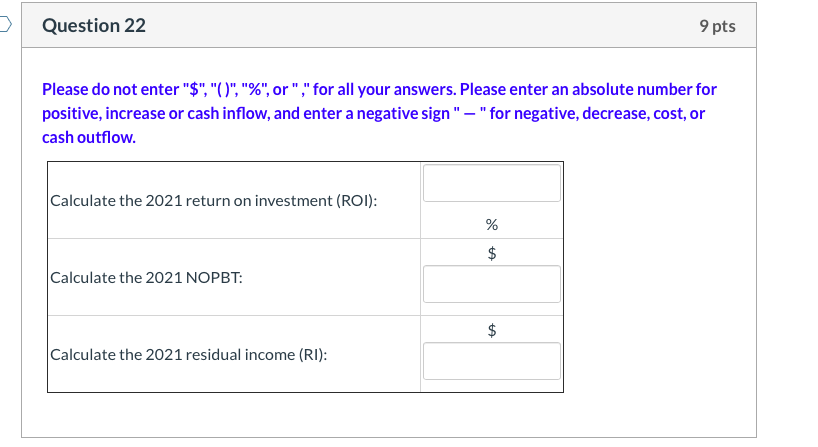 below to answer Question 21 - 24. KB Inc. reported the following