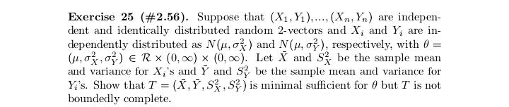 R with EX? 0. (ii) Show that T is better than X