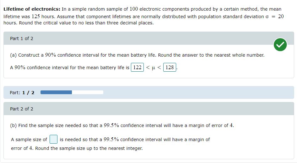 = 0.02 level. The statement is (Choose one) V Part 4 of