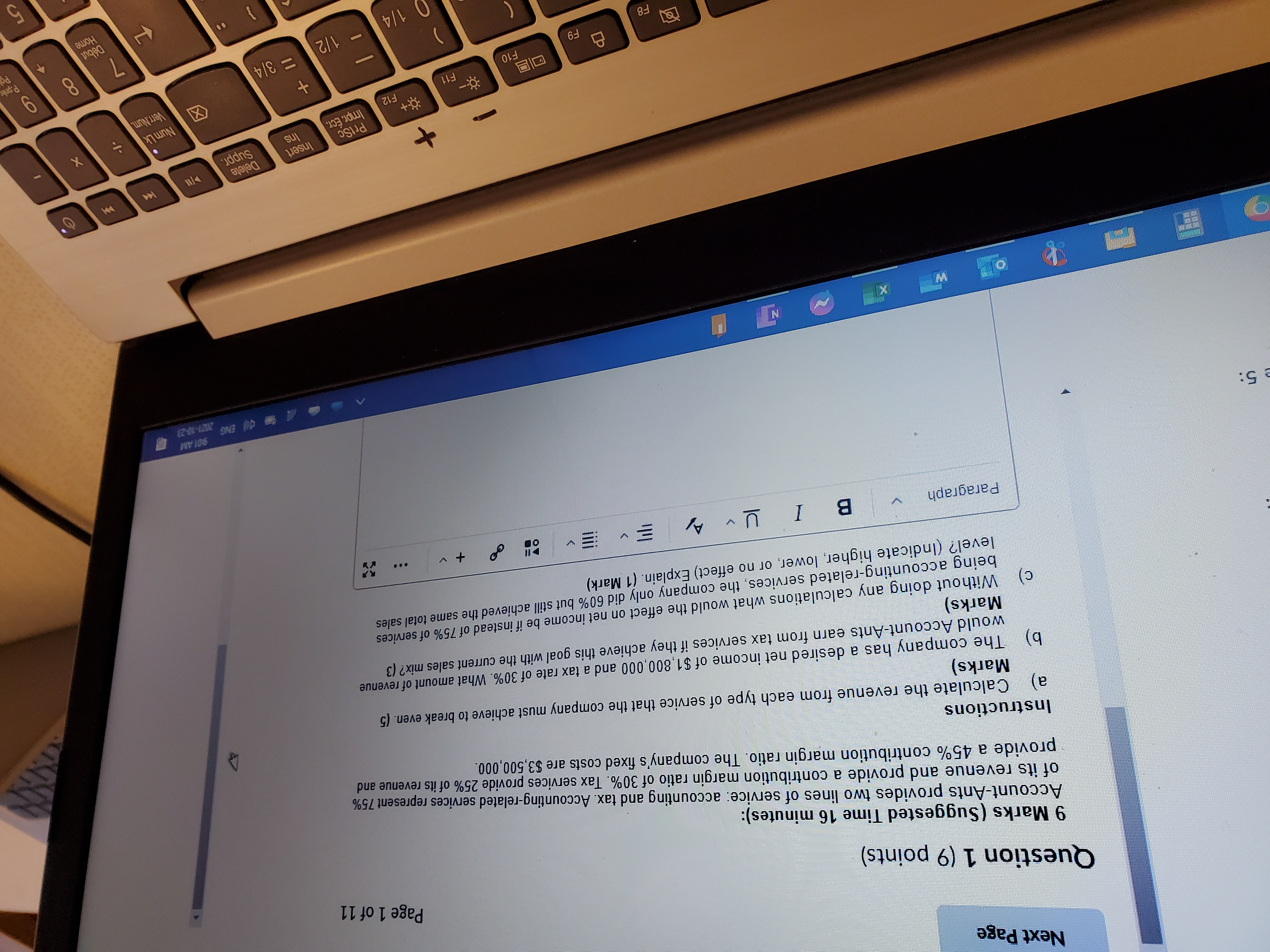 minutes): Page 1 of 11 Account-Ants provides two lines of service: accounting