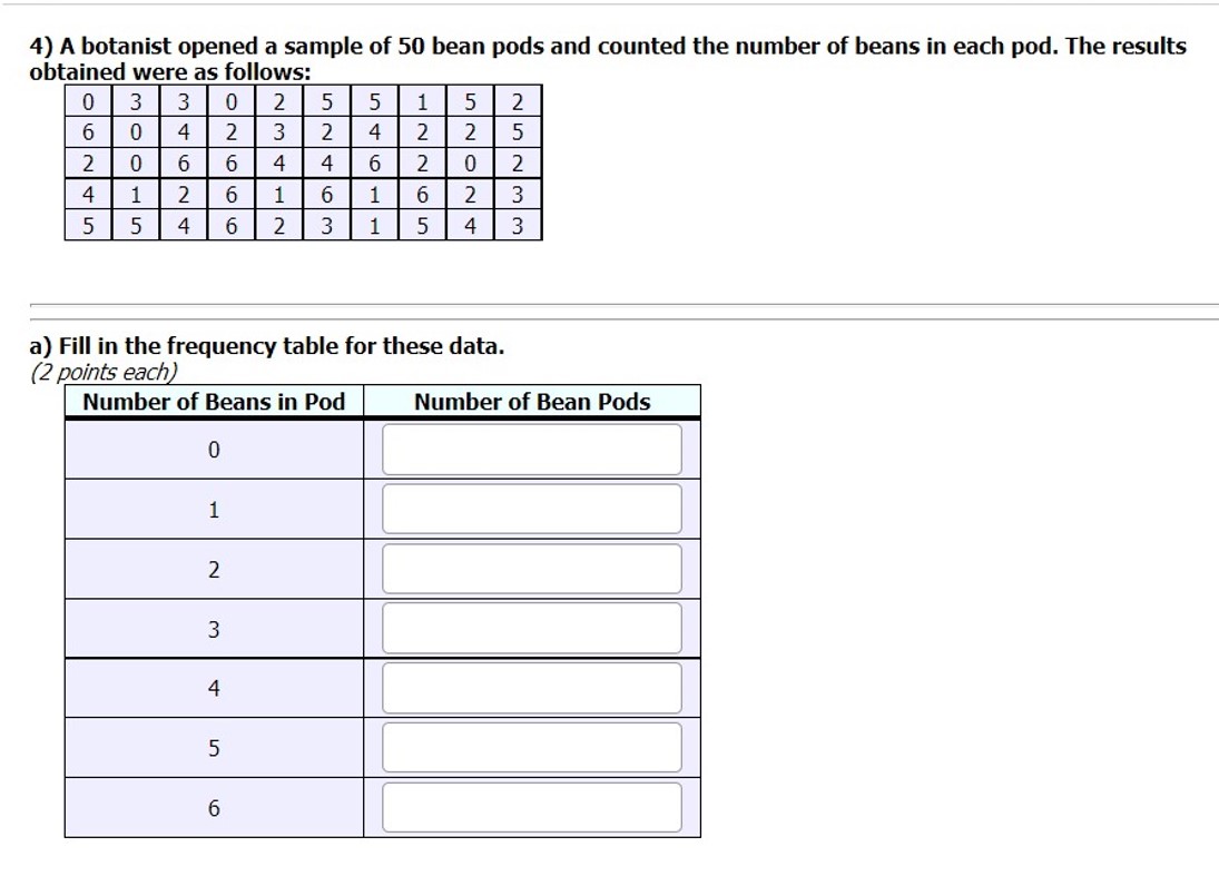 as needed. e) Calculate the standard deviation (S') using your graphing calculator.