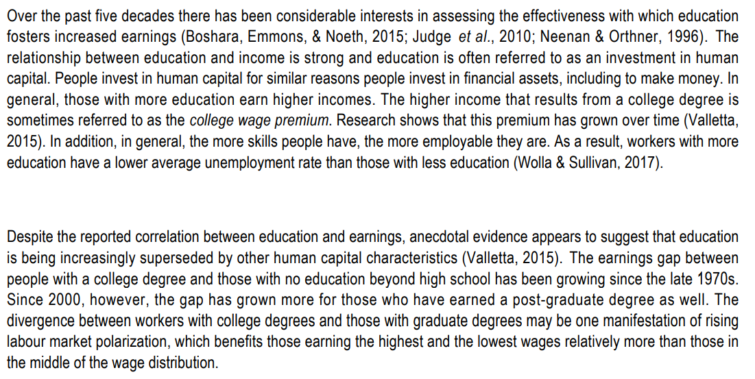 3.5 and Figure 3.6, elaborate comprehensively on the impact of 'years of