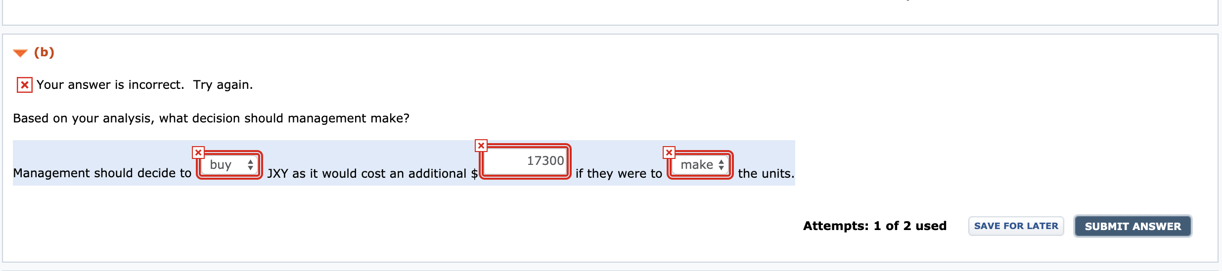 overhead* 13,600 *Fixed overhead includes $4,900 supervisor's salary. International Firm agrees to