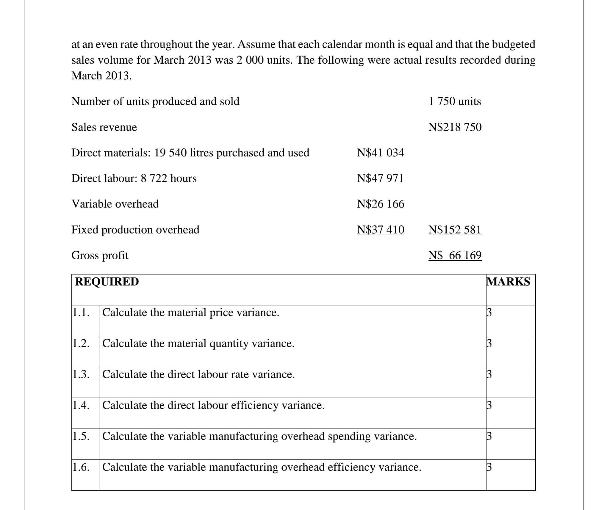 manufactures a single product in one process. The following information for July