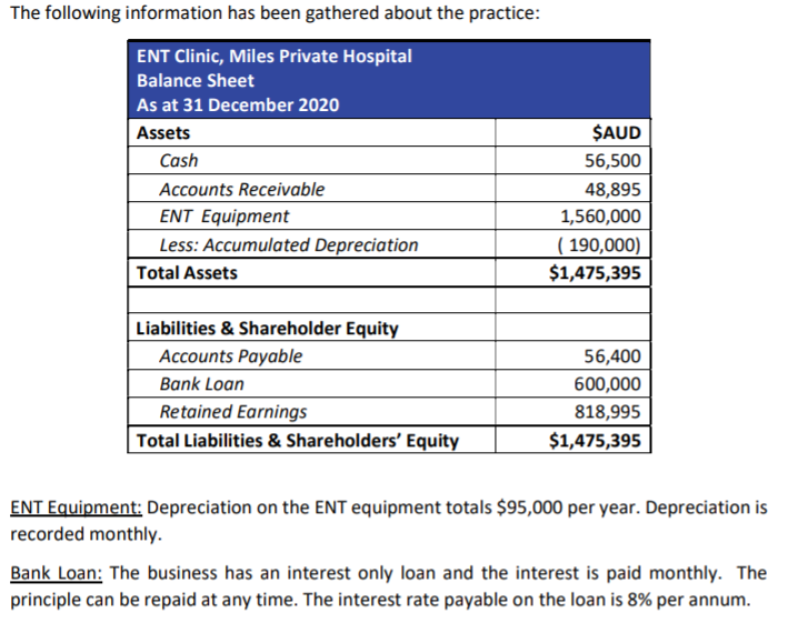 two (2) administrative staff; Daniel Hall and Julie Sky. The following information
