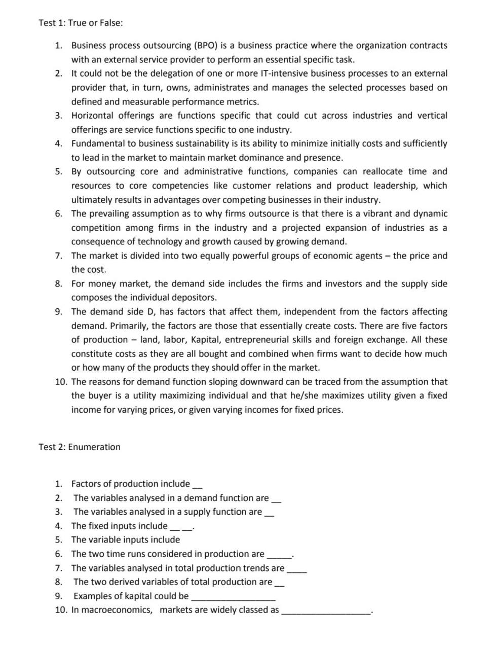 typewritten please based on reference on comment section thankyou ill rate Test