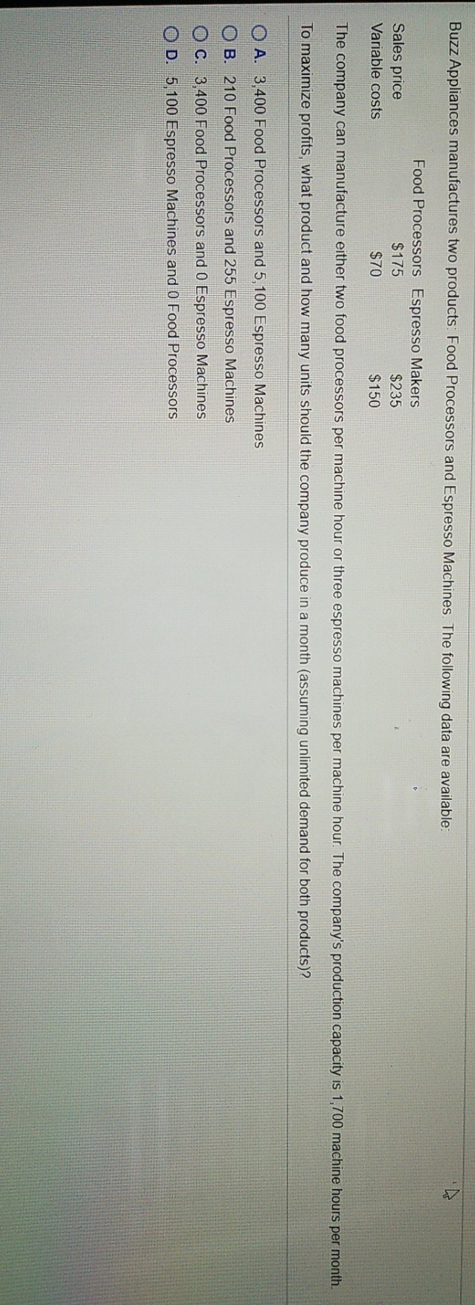 can you please solve the problem and show me the steps Buzz