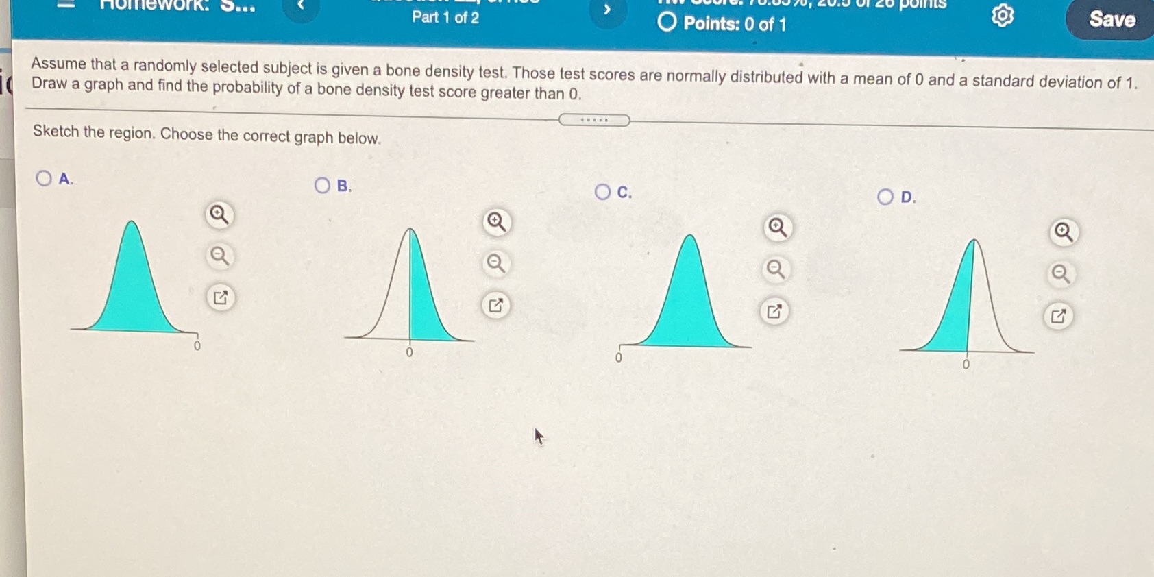 can you please help me answer if it's A, B C or