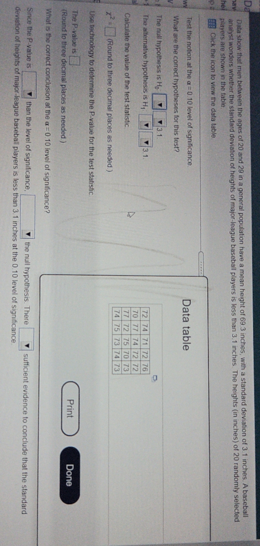 3. Help me with this please. Da Data show that men between