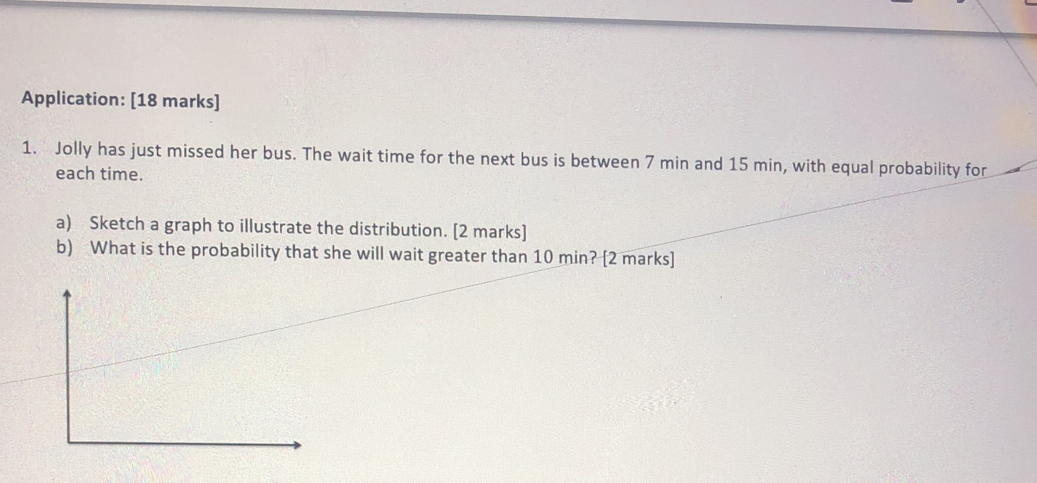 Please look at question below and answer. Application: [18 marks] 1. Jolly