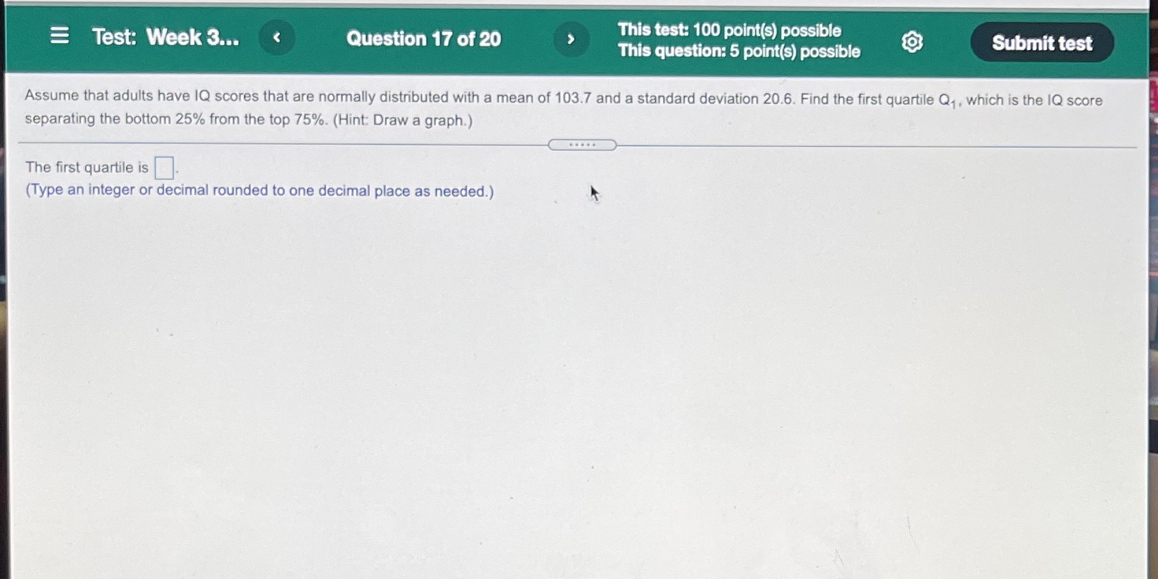 #17t . . This test: 100 point(s) possible _ Test. Week 3...