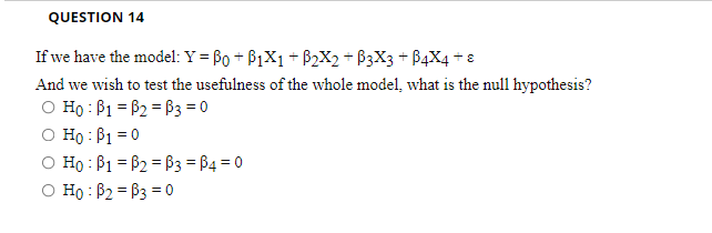 = 0QUESTION 20 What graph do we use the check if the
