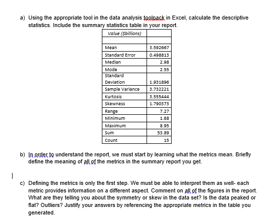  Please see below the information I need help with; particularly question