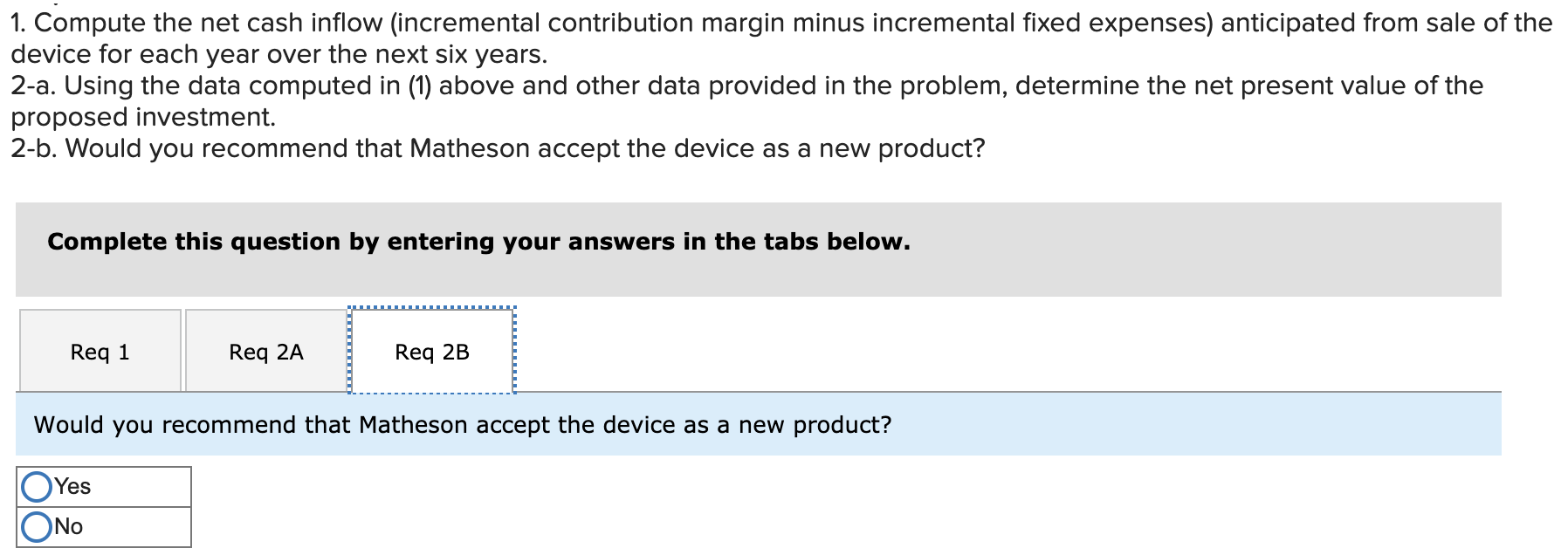 day-to-day cash needs. This working capital would be released at the end