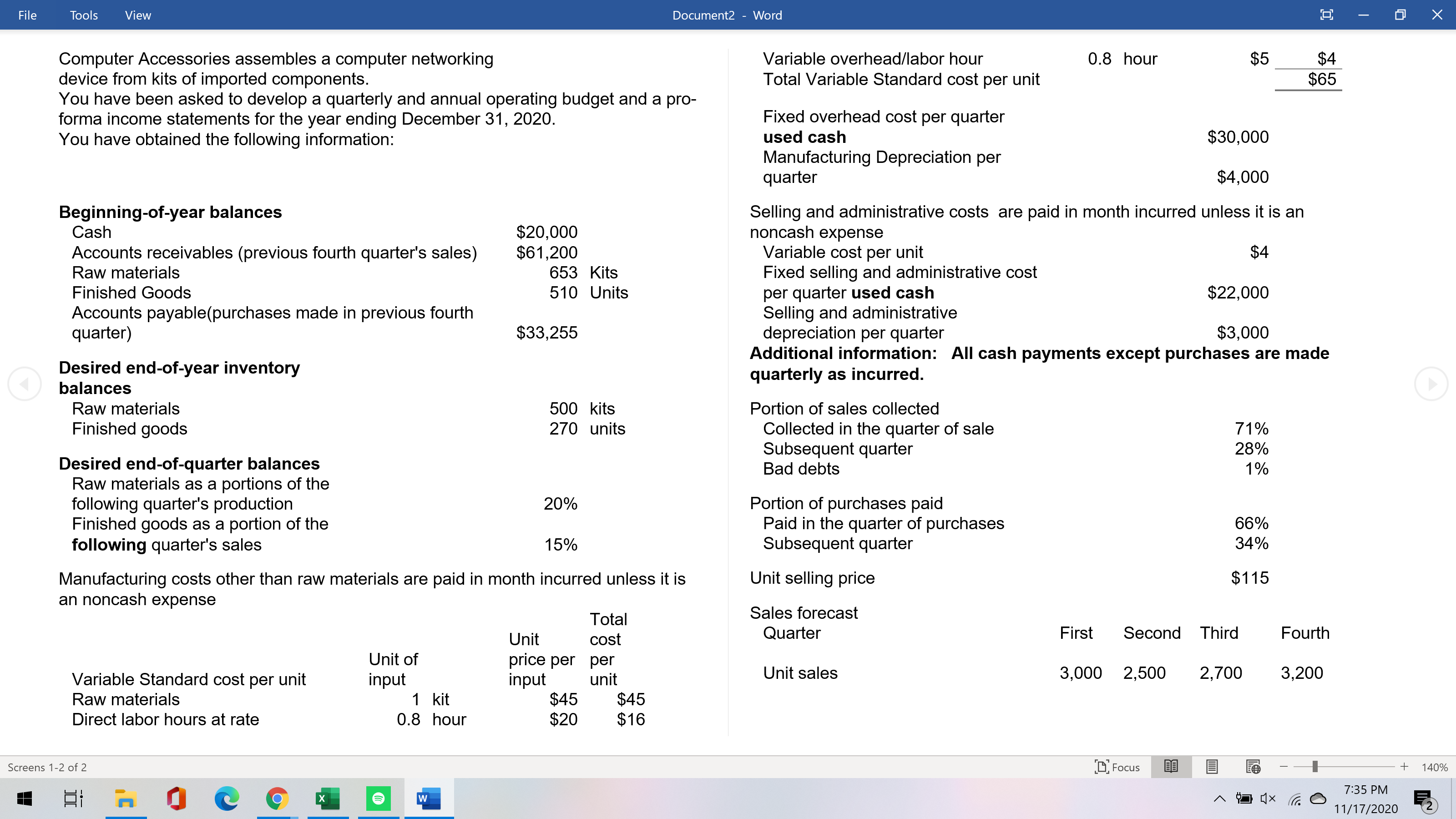 View Help Search Share Comments & Cut Calibri (Body) 11 ~ A"