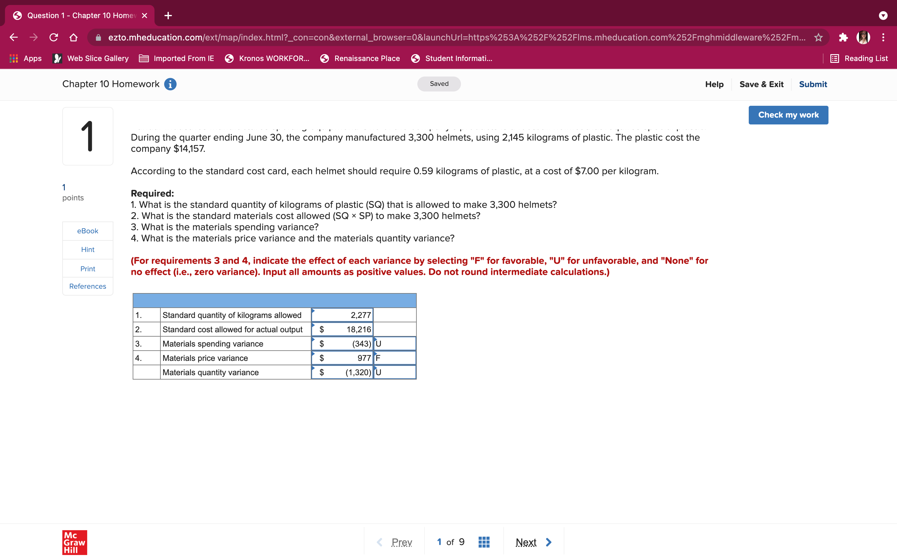 C' 0 ezto.mheducation.com w i i . . g . , .