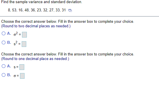 36, 23, 32, 27, 33, 31 0 Choose the correct answer below.