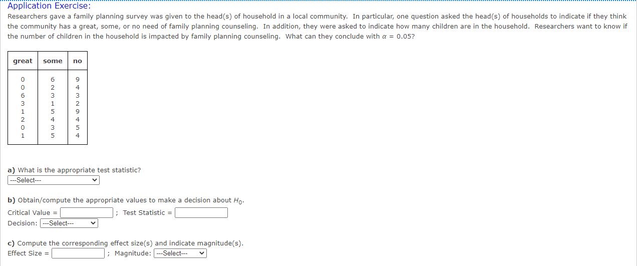  d} Make an interpretation based on the results. (3' At least