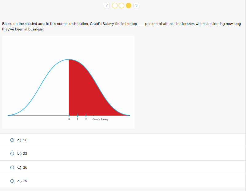 35 40 45 a.) mean = 7 O median = 13 mode