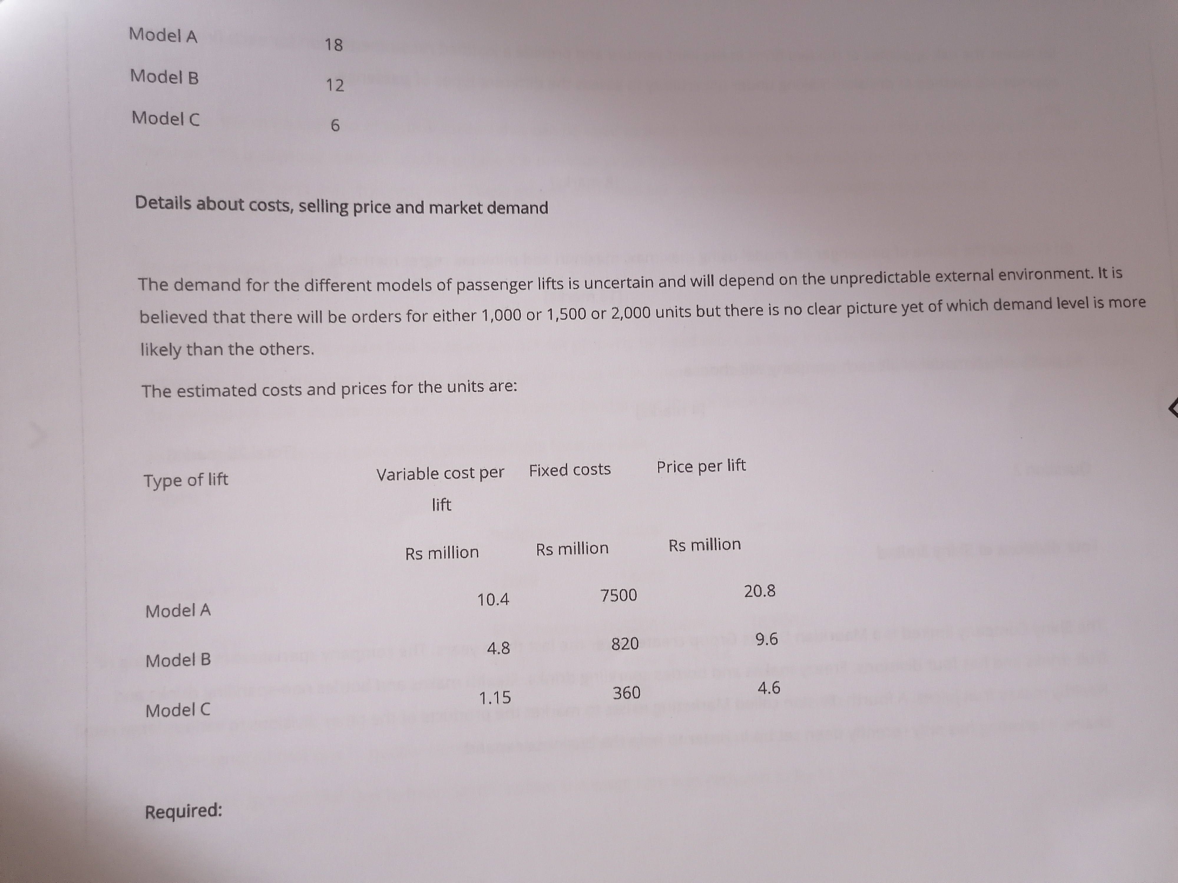 buildings in Mauritius. The joint venture is called Larsson Master elevator with