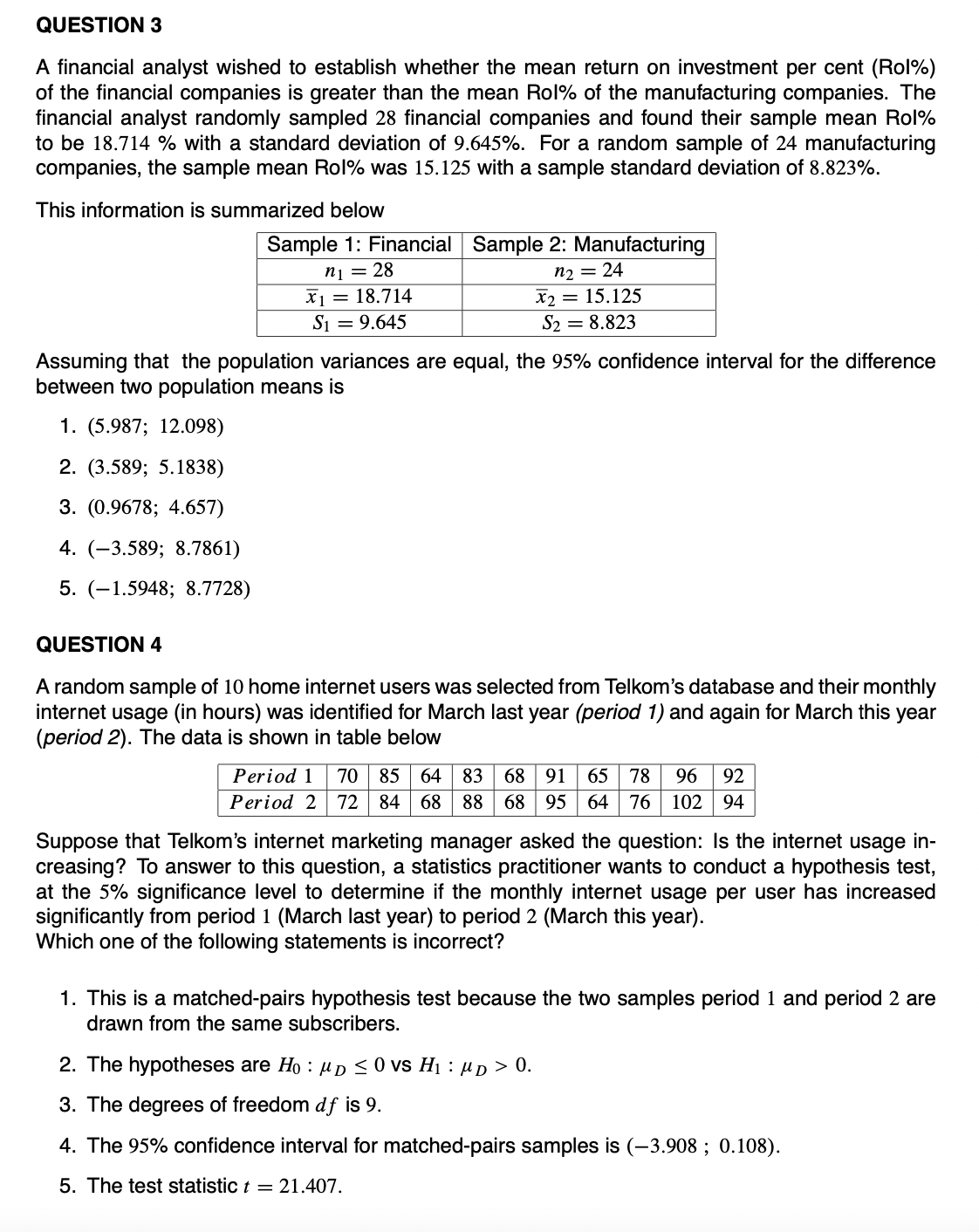  Hello, please may I get some help | QUESTION 1 Pg