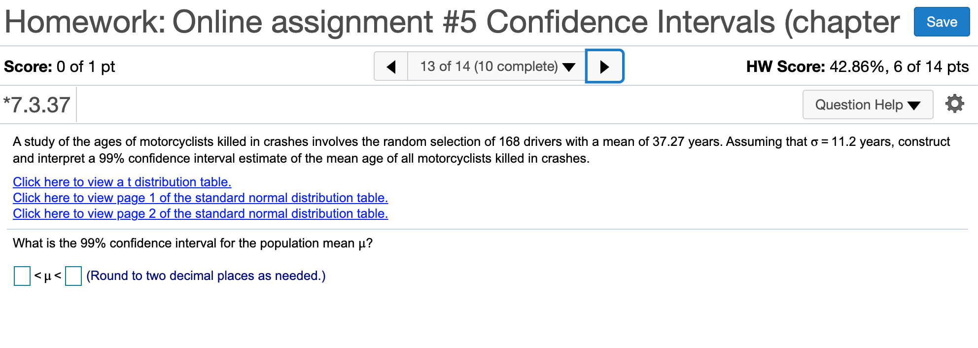construct a 90% condence interval estimate of the mean wake time for