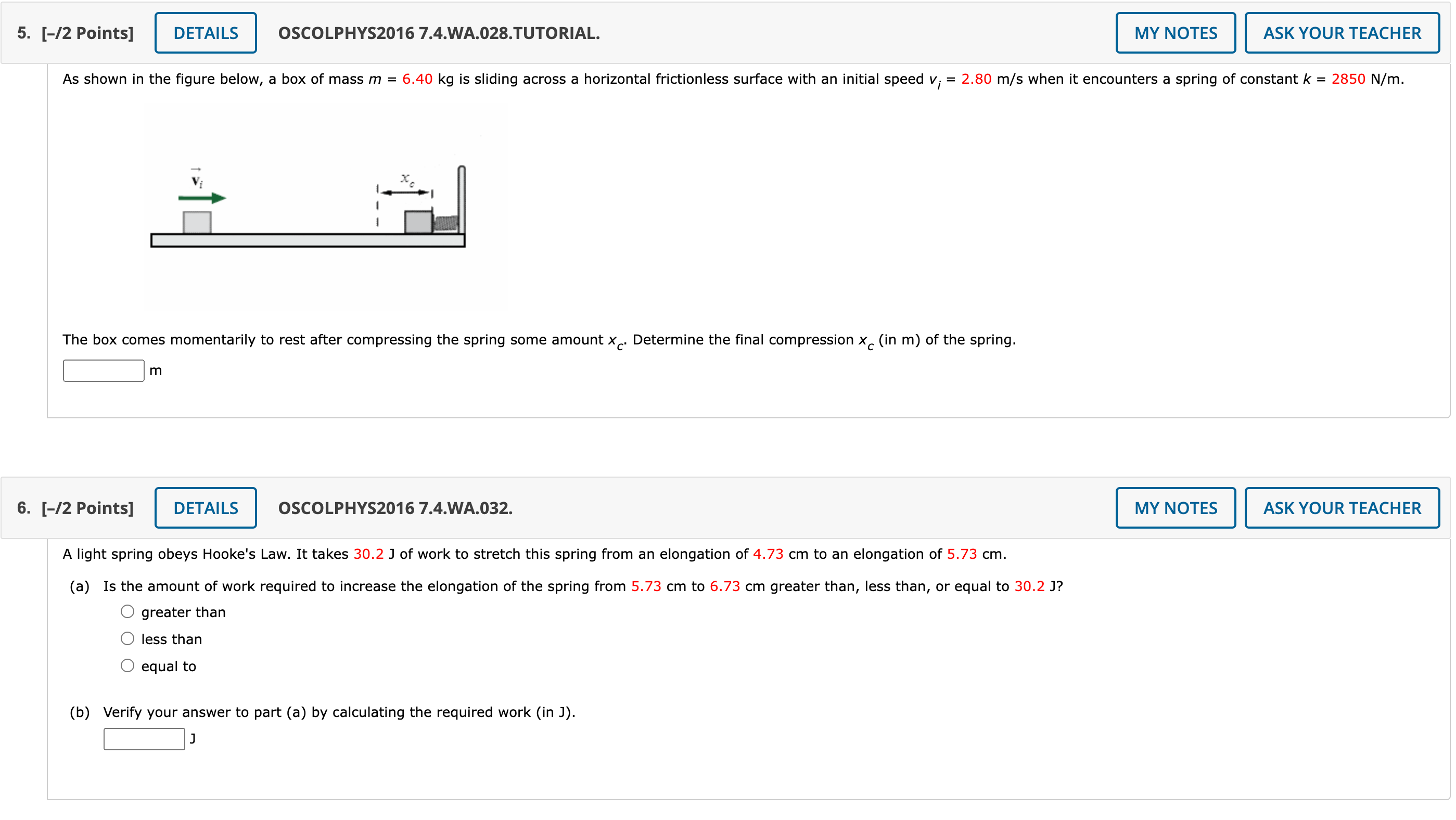 the work done (in J) to accomplish this task. :l J 1.