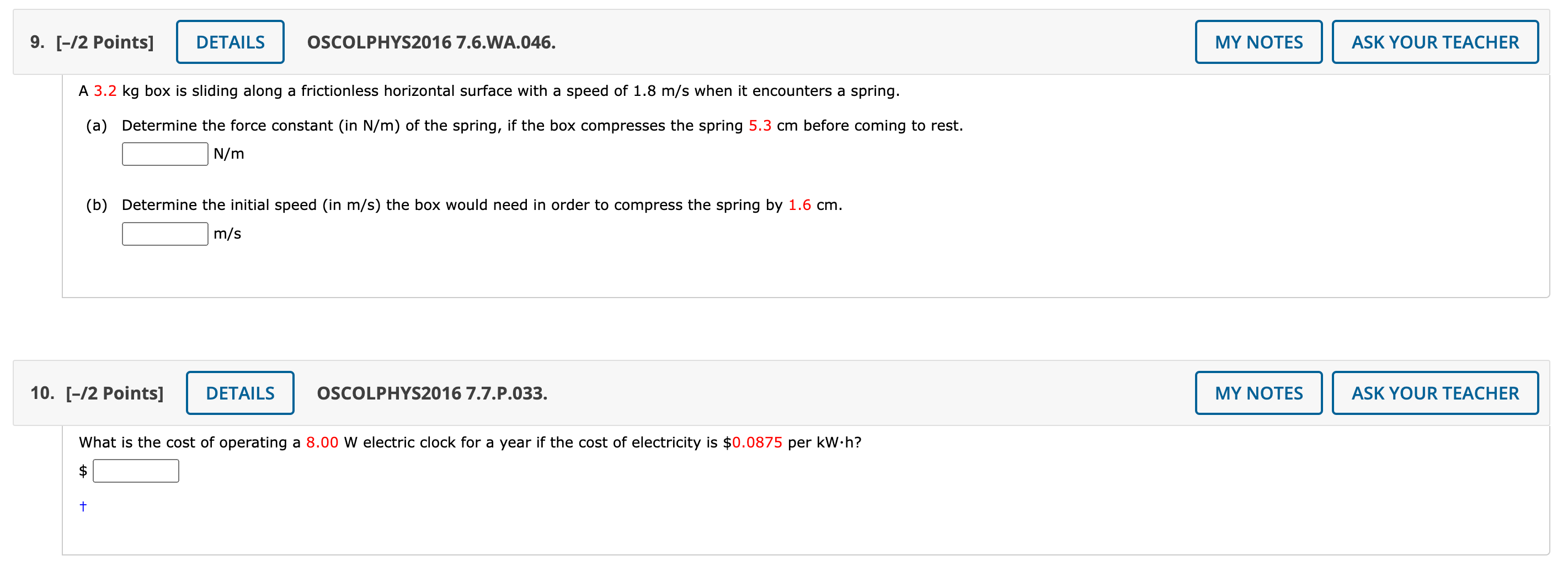 (a) Calculate the force (in N) needed to bring a 1100 kg