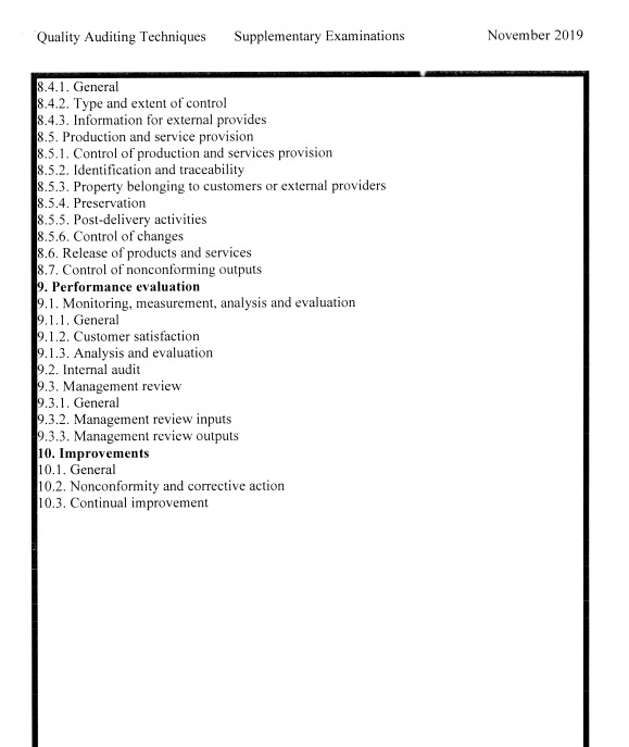 programme should include information and resources necessary to organise and conduct its