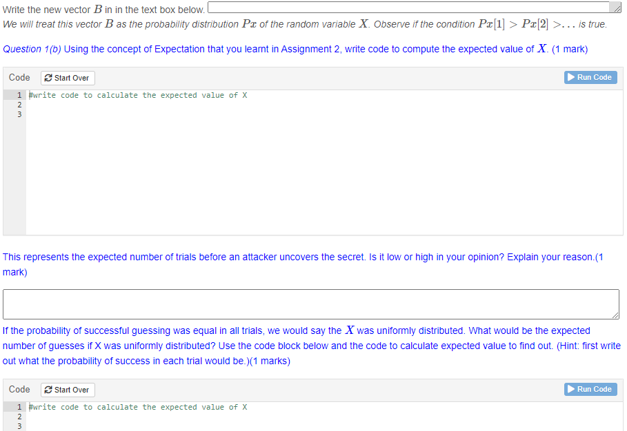 way that the probability of a succesle guess for the attacker in