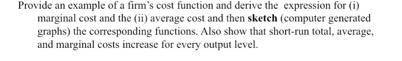 variable cost curve at the minimum point of the average variable cost