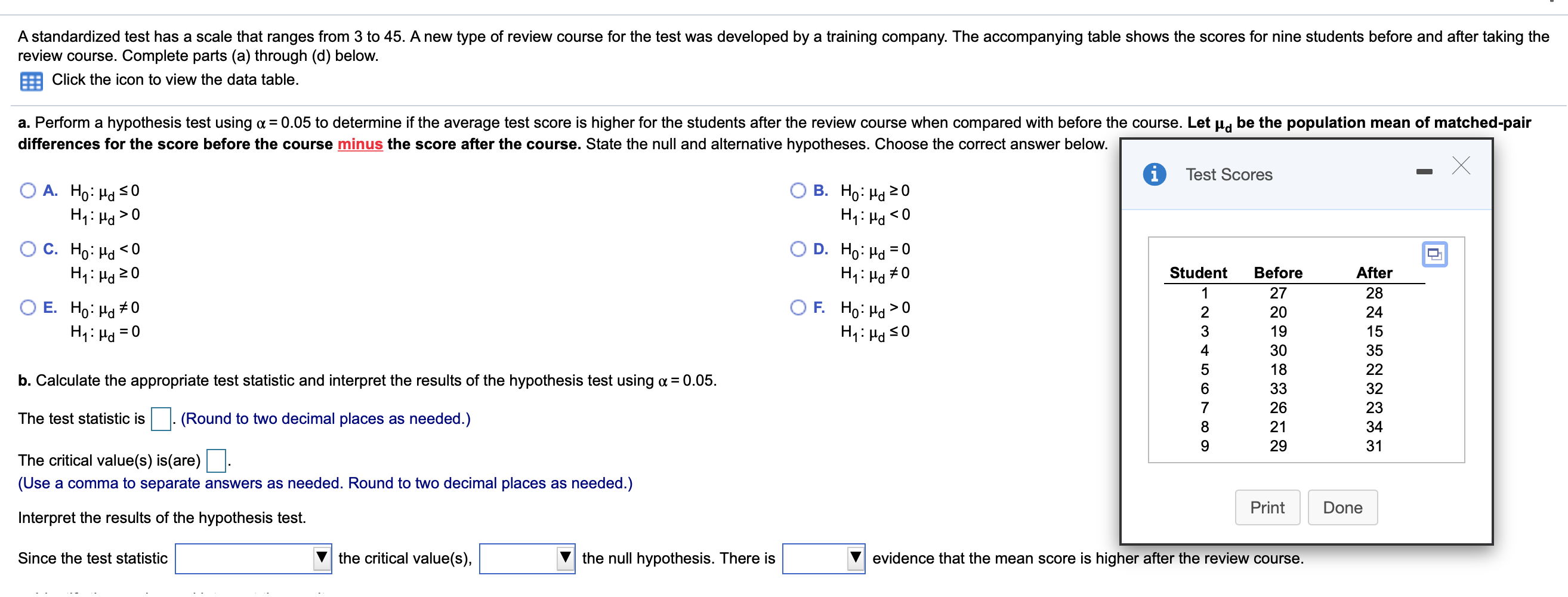 that ranges from 3 to 45. A new type of review course