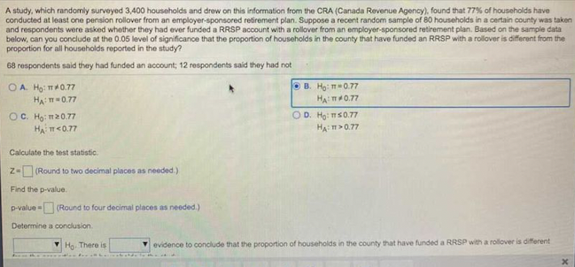 I don't understand this statistics question A study, which randomly surveyed 3,400