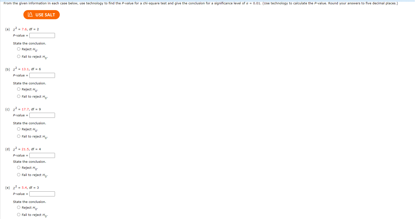  i will appreciate From the given information in each case below,