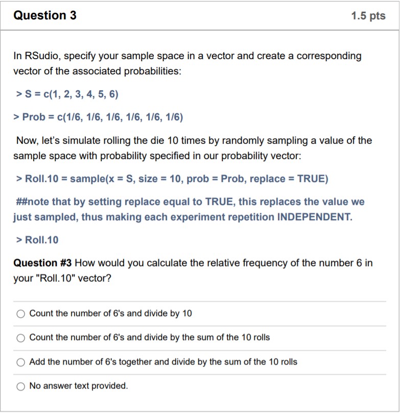 class in the quarter ipping experiment last Thursday). By the Law of