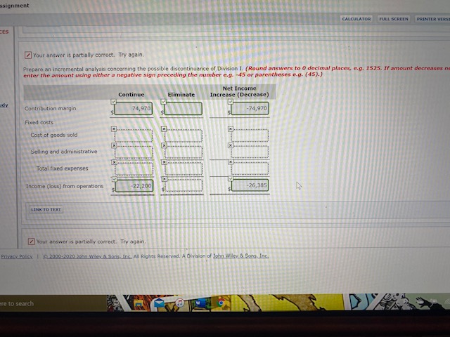 quarter of 2017, the company reported segregate income from operations of $208,509